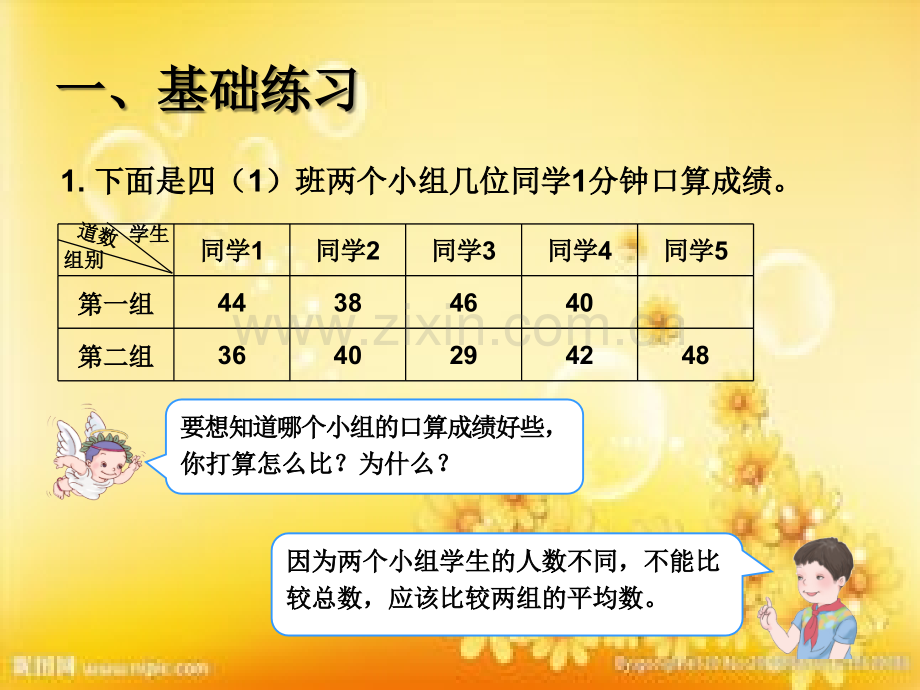 平均数与条形统计图(巩固练习)-PPT.ppt_第2页