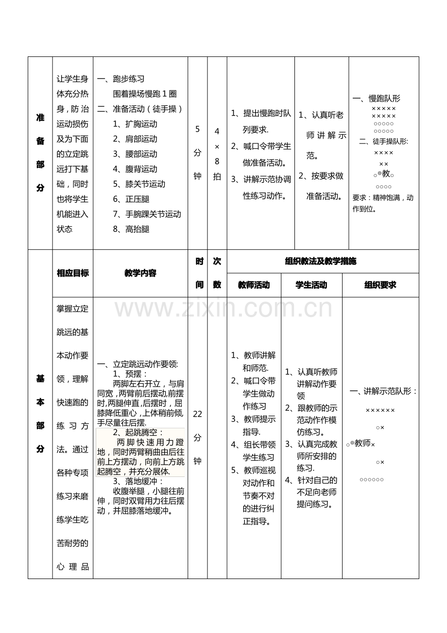 体育课立定跳远教案.pdf_第2页