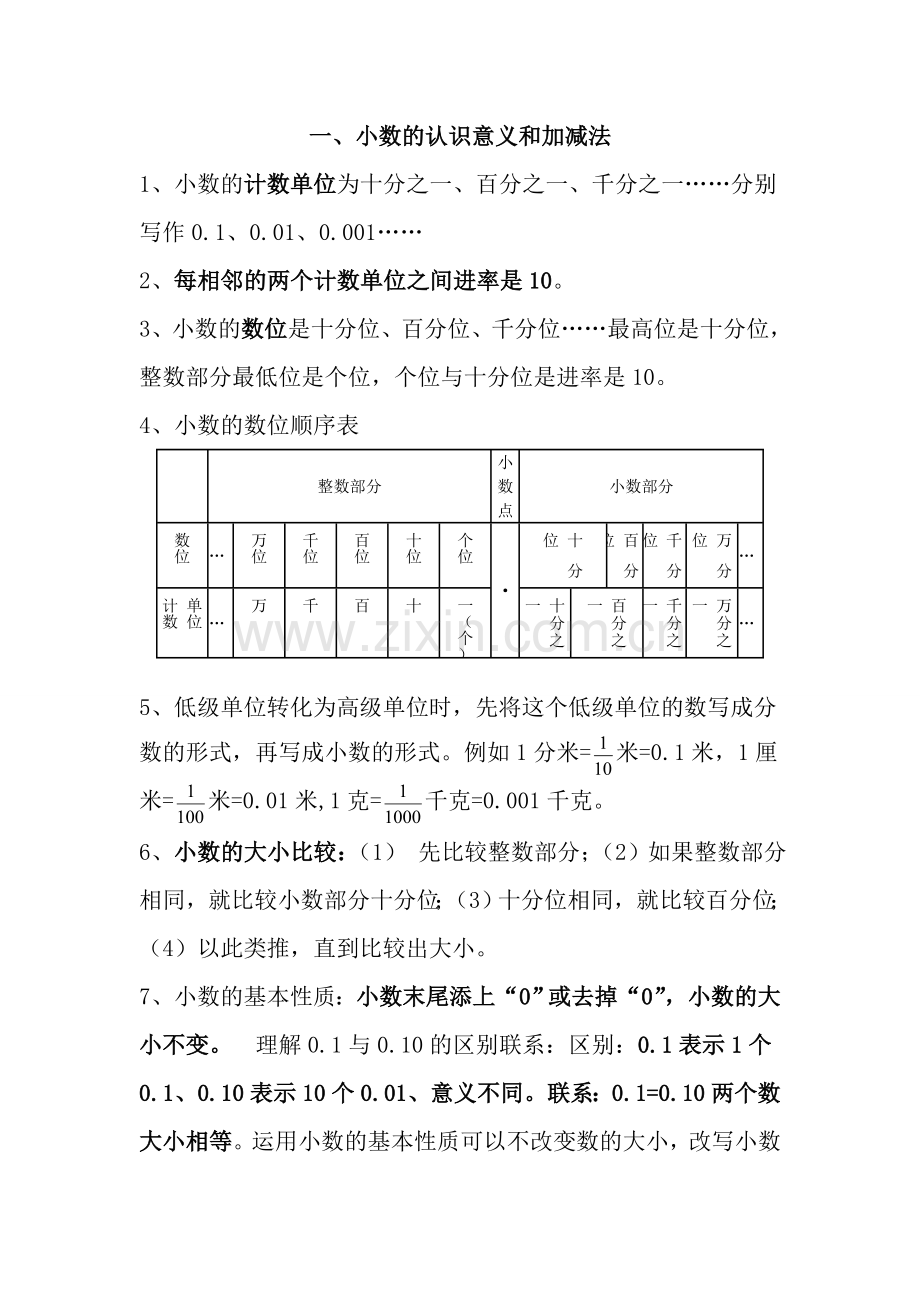 北师大版四年级数学下册易错题汇集.doc_第1页