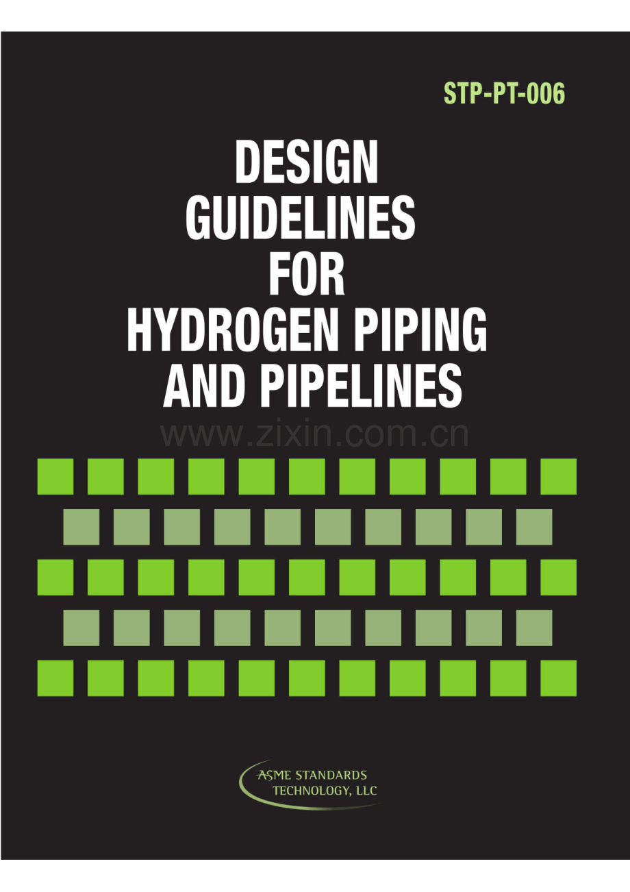 ASME STP-PT-006-2007 氢气管道和管道的设计指南.pdf_第1页