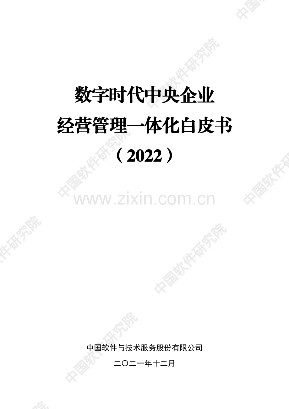 数字时代中央企业经营管理一体化白皮书.pdf_第2页