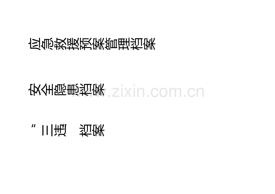 应急救援预案管理档案.doc_第1页
