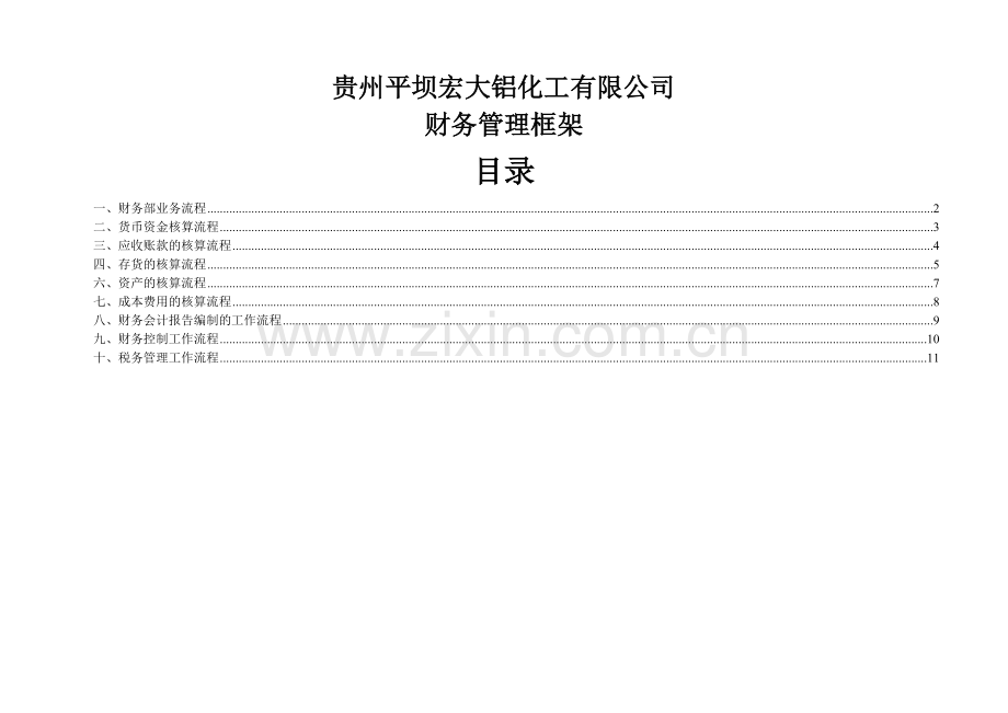 财务管理框架.doc_第1页