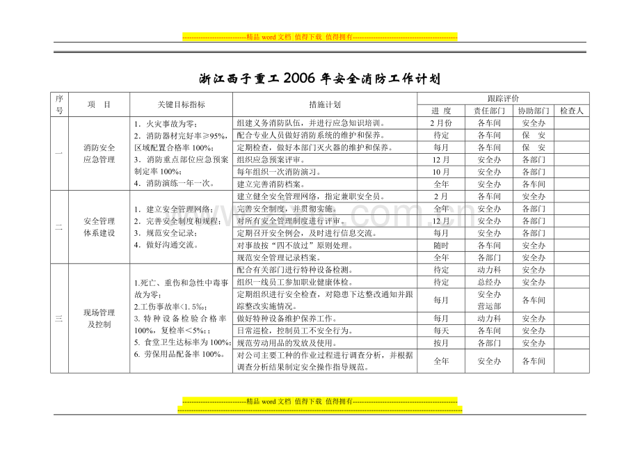安全消防工作计划.doc_第2页