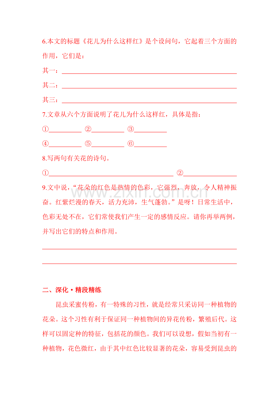 花儿为什么这样红课时训练.doc_第2页
