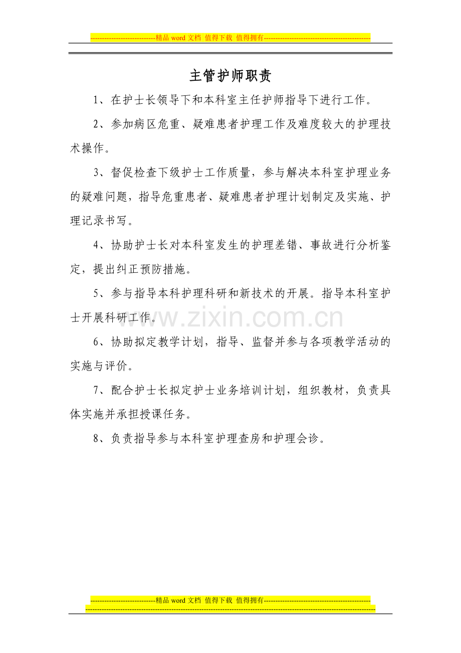 各级护士能级考核标准..doc_第2页