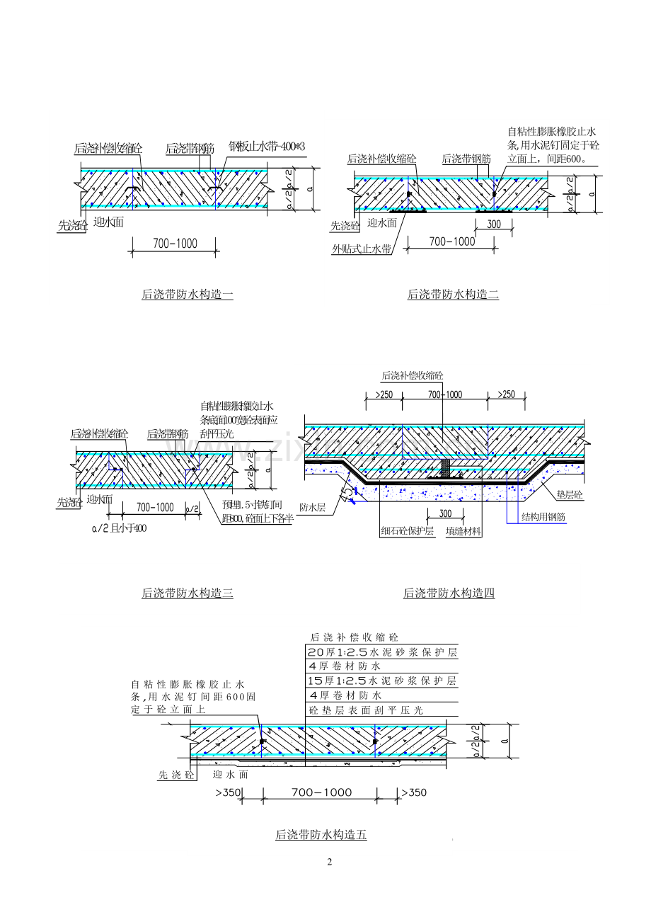 后浇带施工技术要求及质量控制要点.doc_第2页