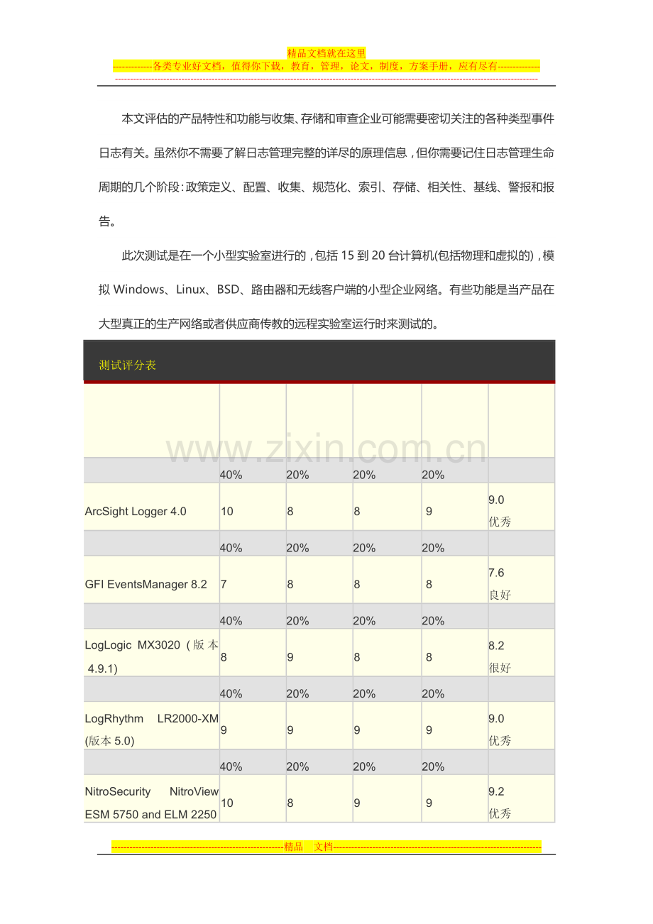 日志管理解决方案的测试和评估.docx_第2页