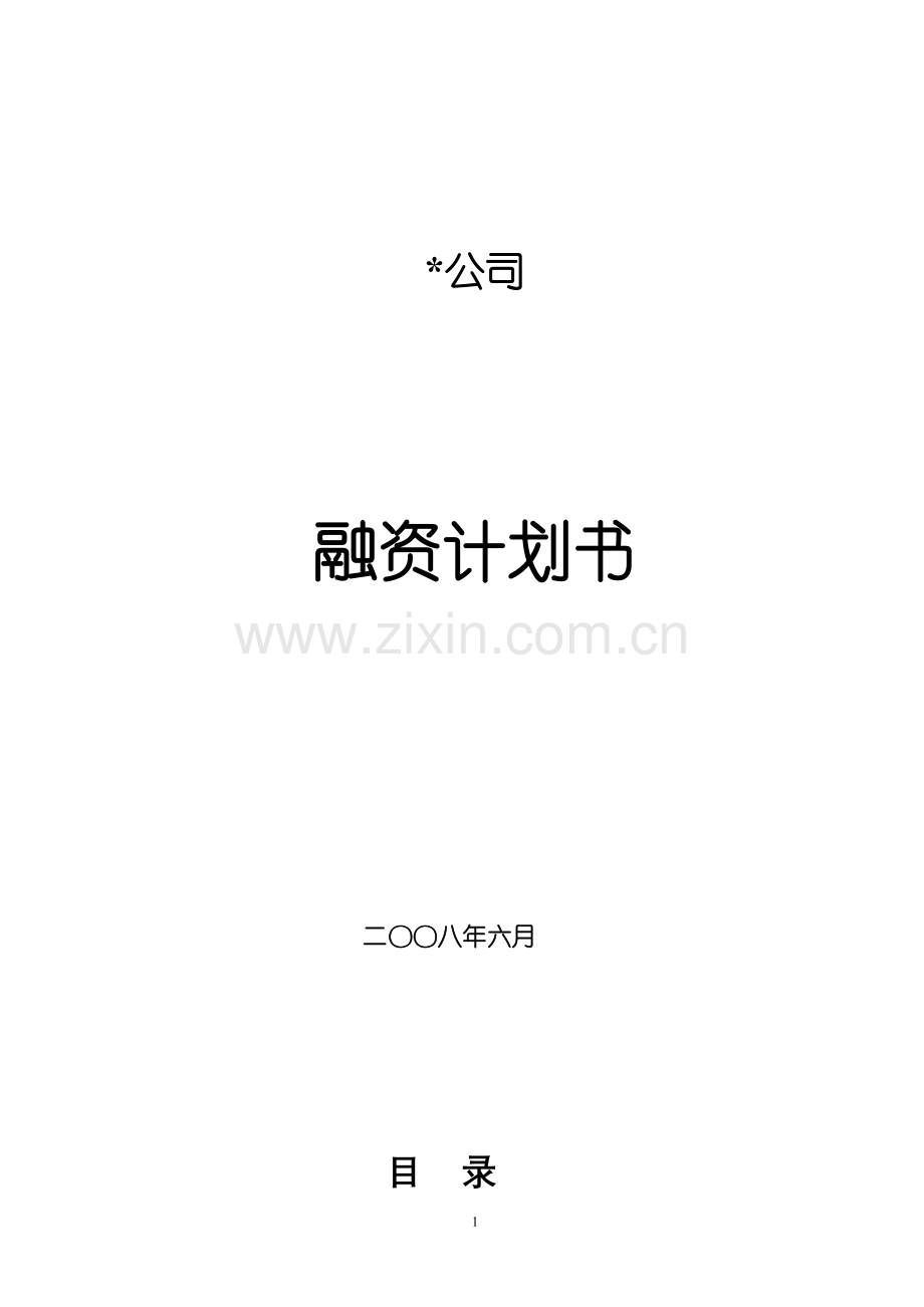 某公司融资计划书.doc_第2页