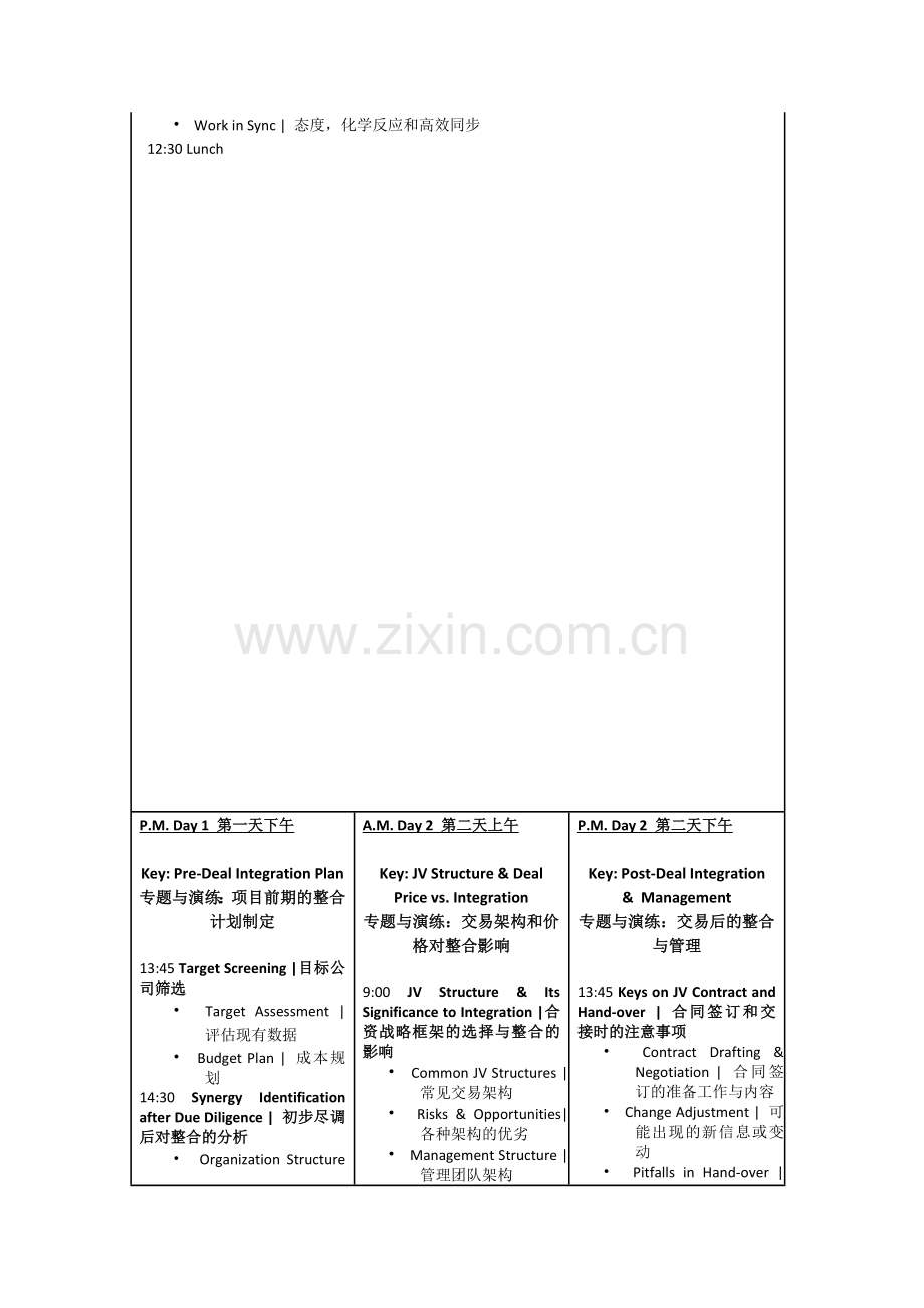 战略合资与整合实务：协同效应-交易架构和并购后管理.docx_第2页