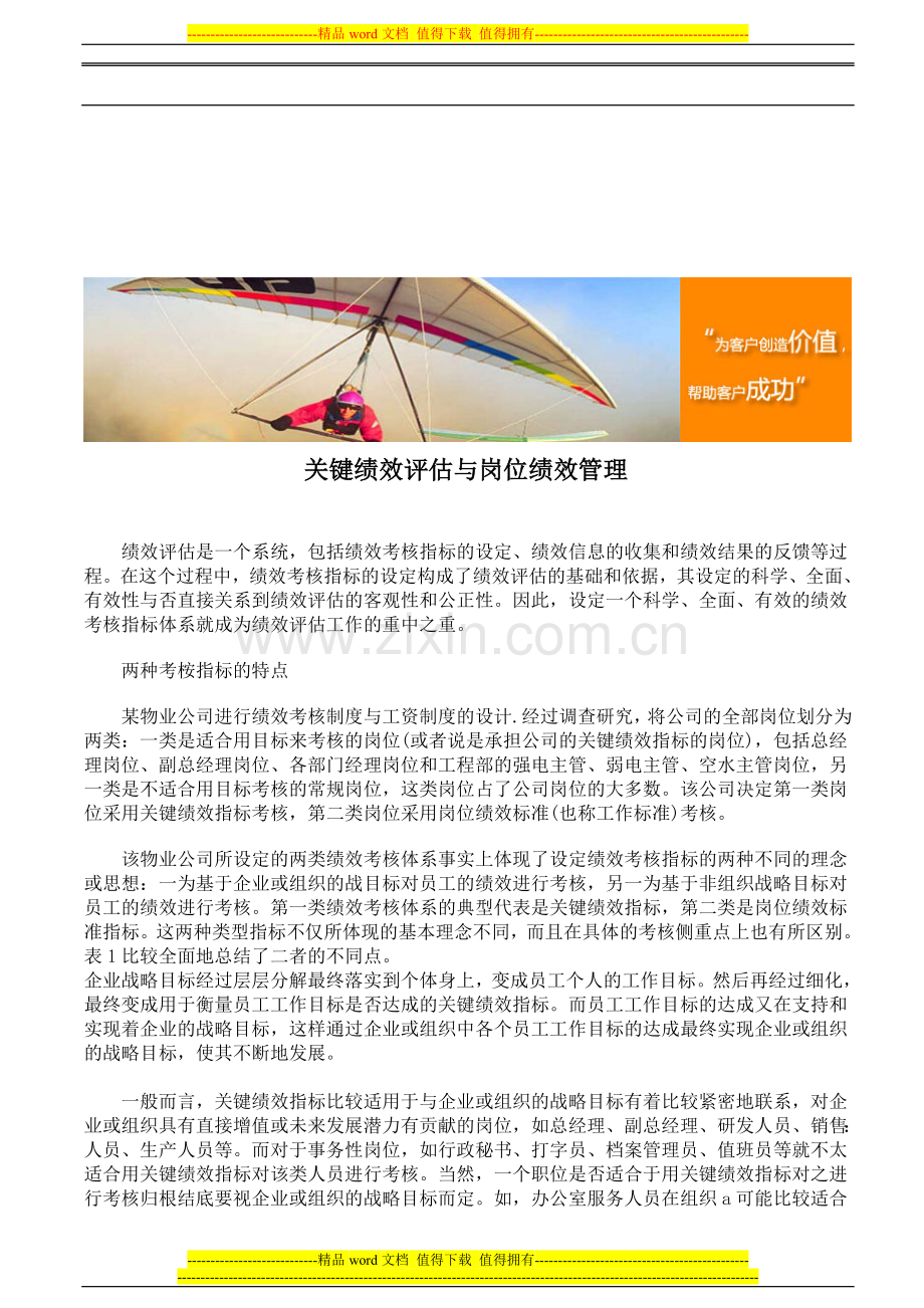 关键绩效评估与岗位绩效管理.doc_第1页