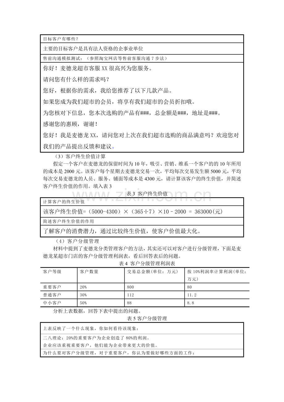模块三：网络客服与管理-第一套测试题.doc_第2页