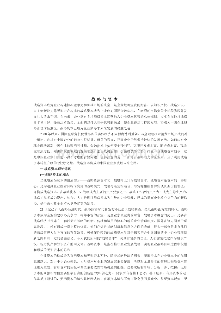 战略与资本.doc_第1页