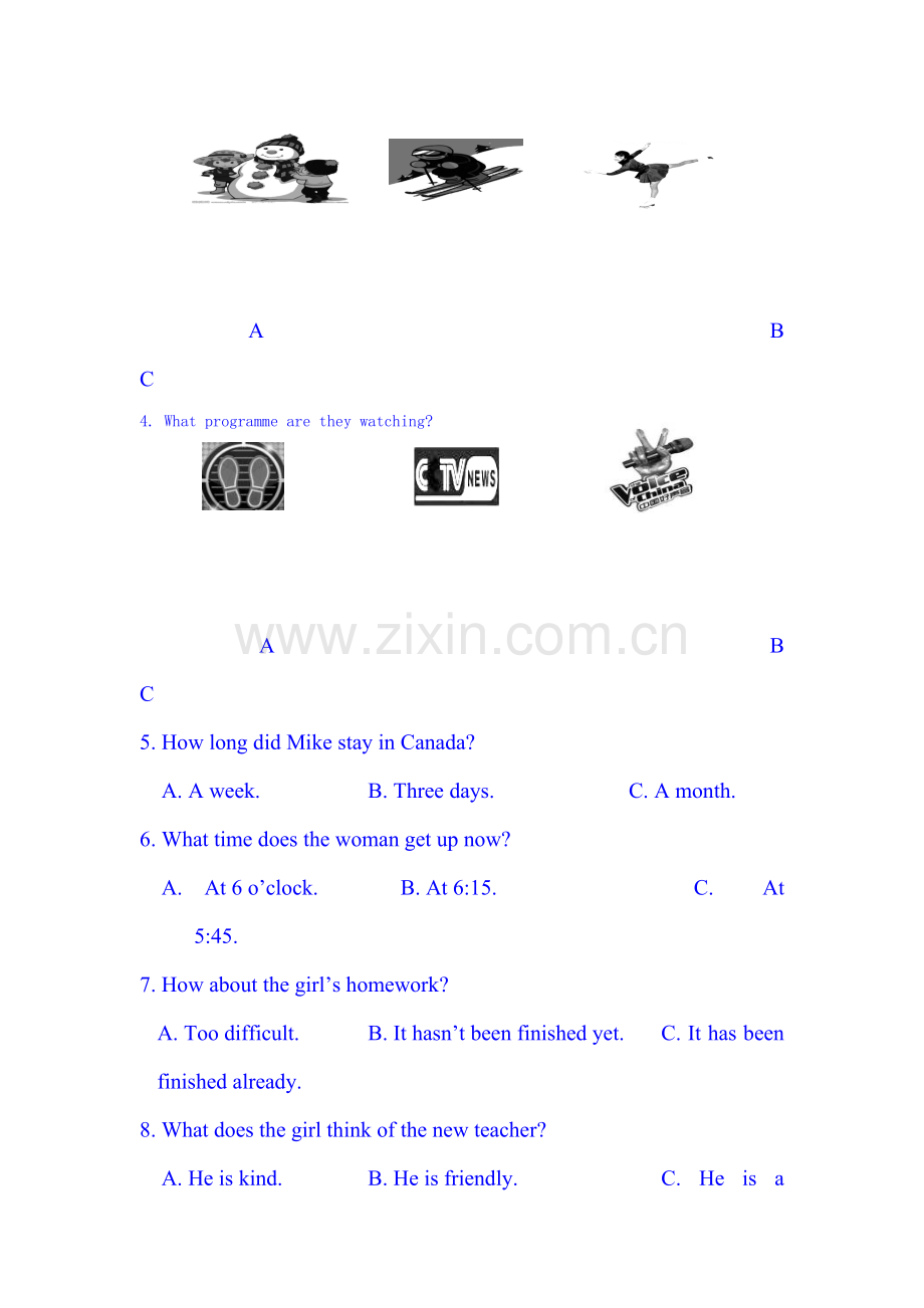 2016届九年级英语上册第一次月考试题12.doc_第2页