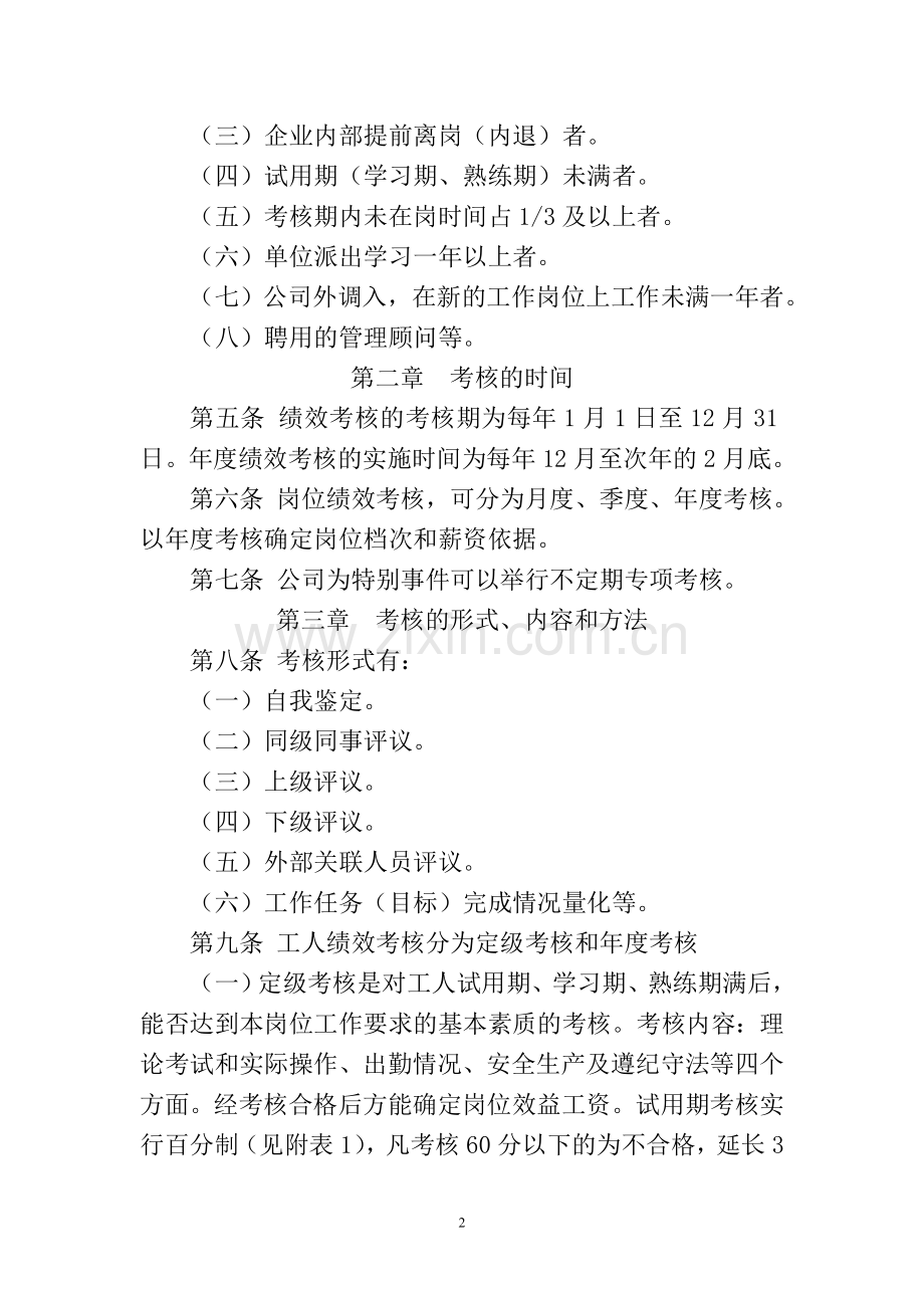 职工绩效考核管理制度.doc_第2页