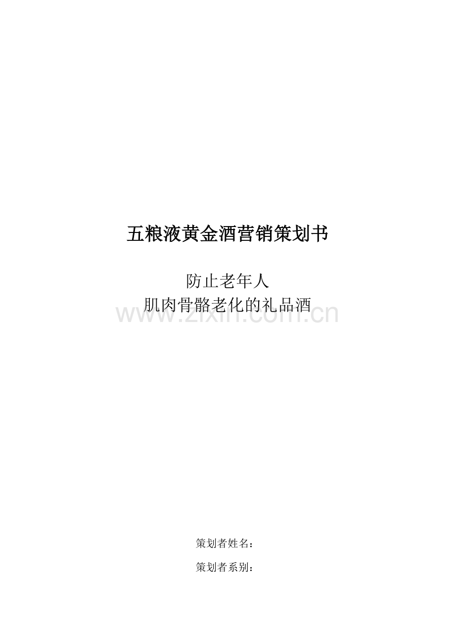 五粮液-黄金酒--广告营销策划书.doc_第2页