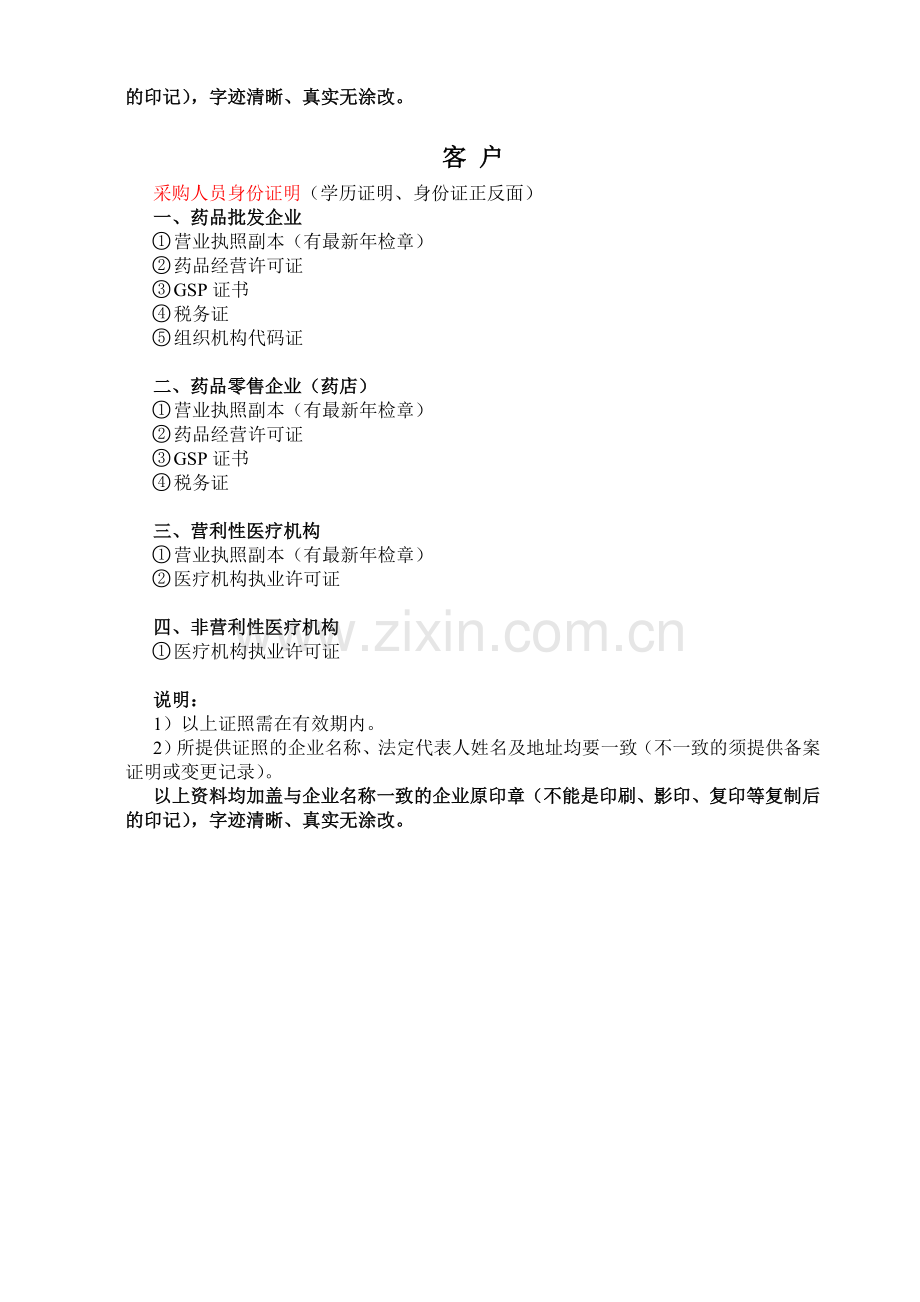 医药公司(新版GSP规定的)首营资质[1].doc_第2页