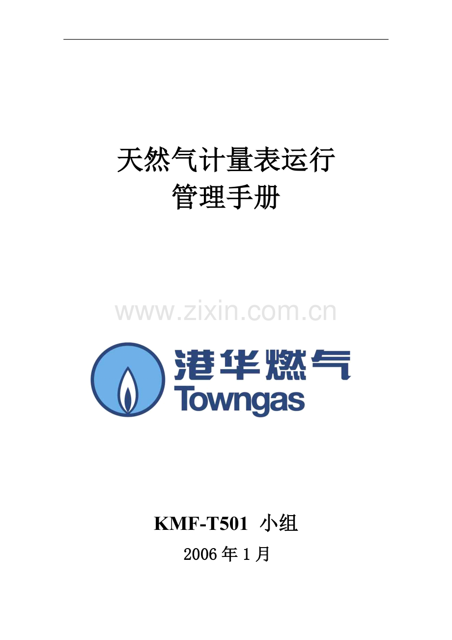 流量计运行管理手册.doc_第1页