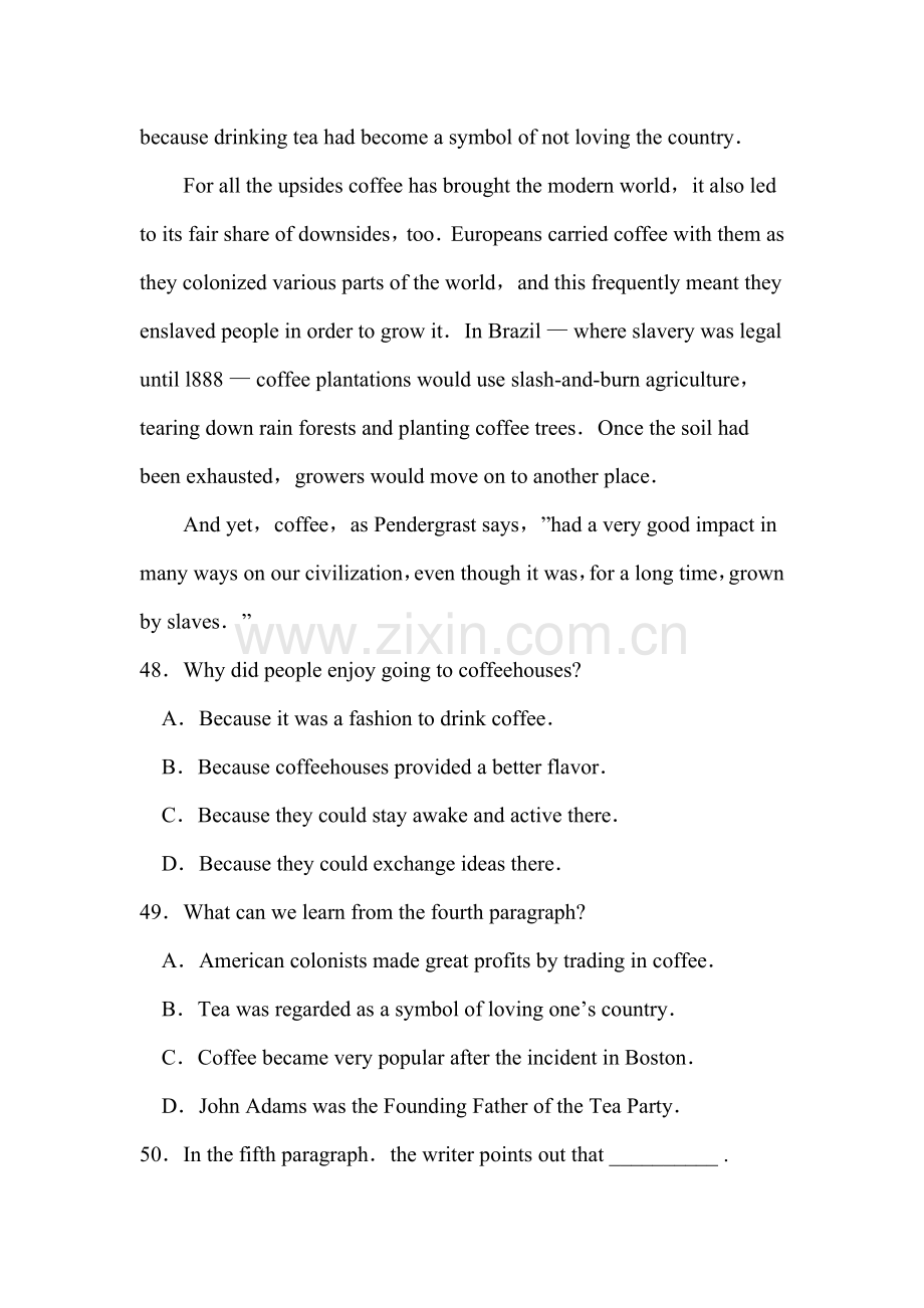 2016届高考英语第二轮阅读理解调研复习题24.doc_第2页