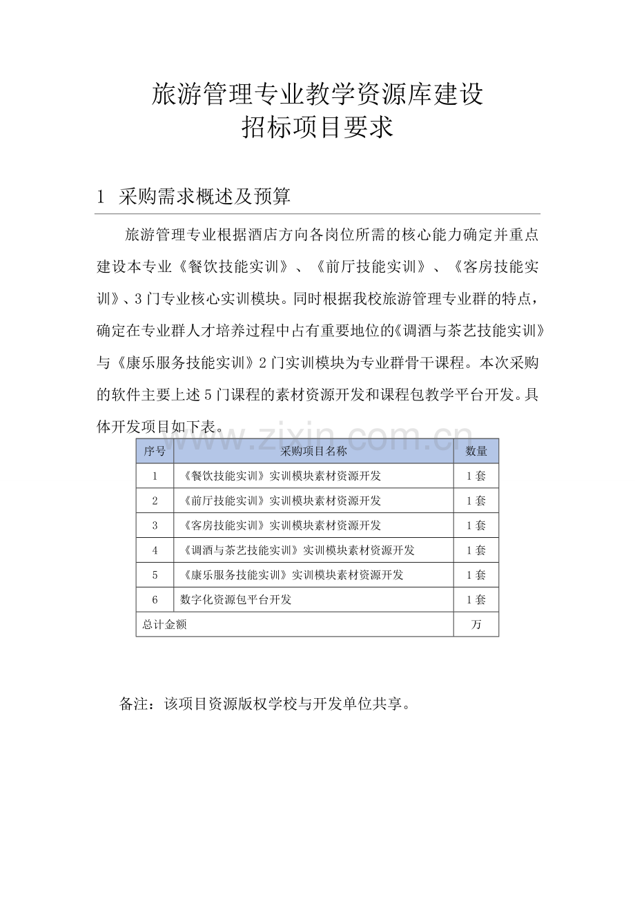 旅游管理专业资源库建设.doc_第2页