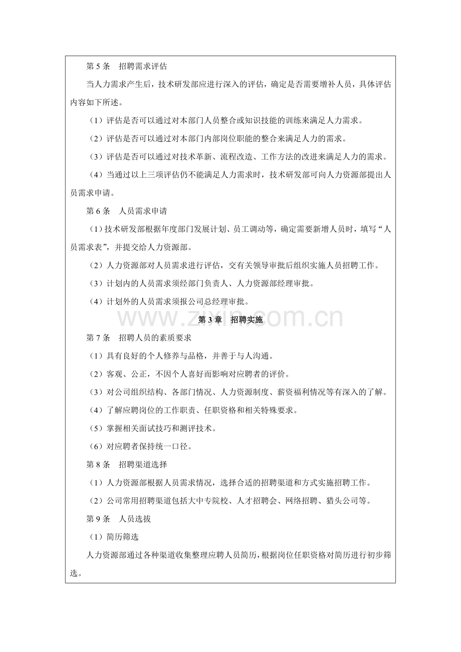 技术研发人员招聘制度.doc_第2页