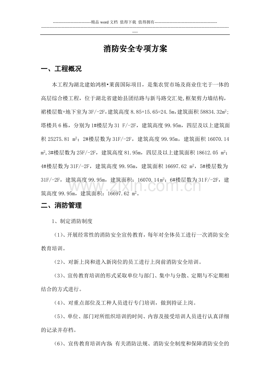 消防安全专项管理方案-2.doc_第2页