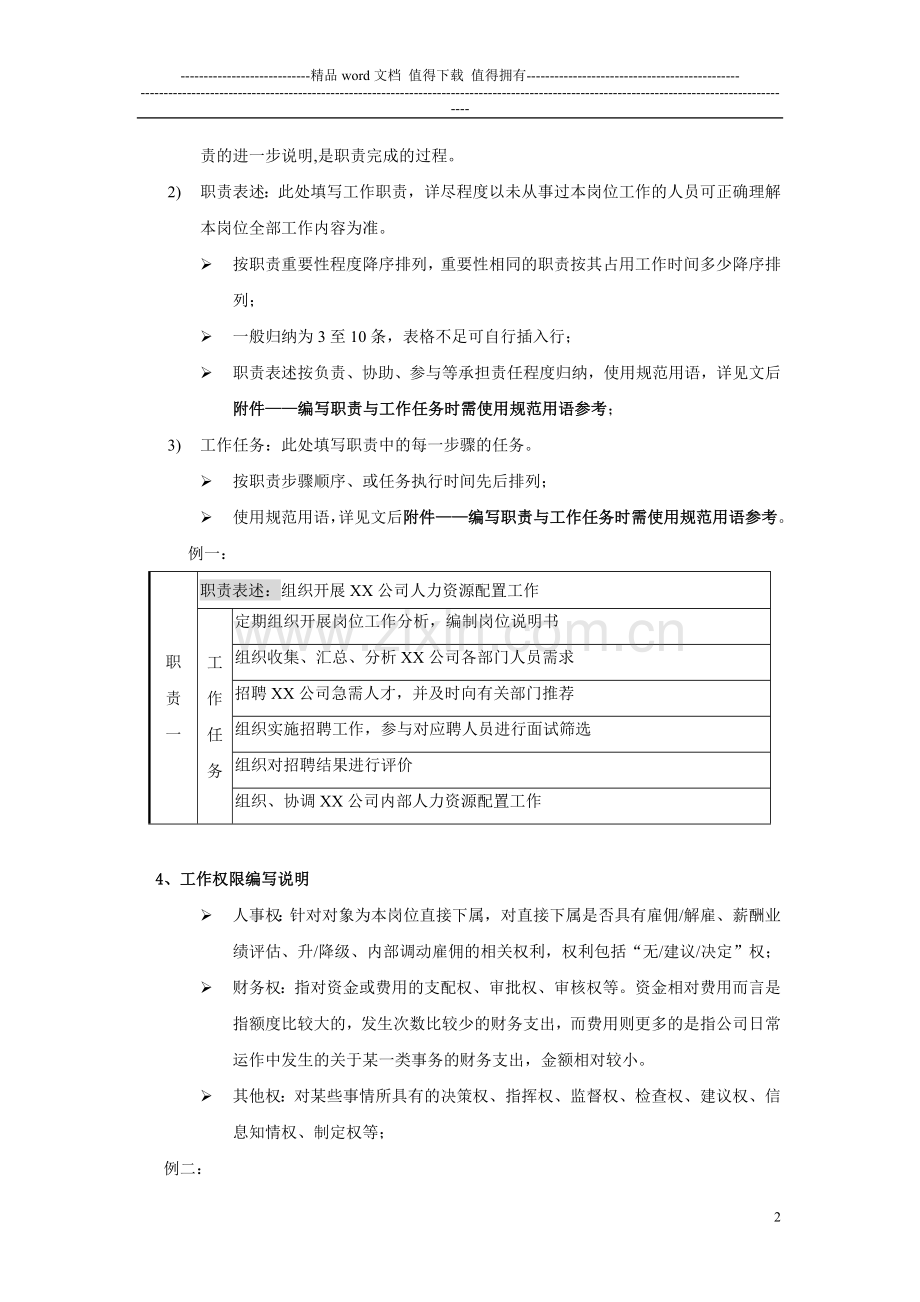 岗位调查表填写规范及说明.doc_第2页
