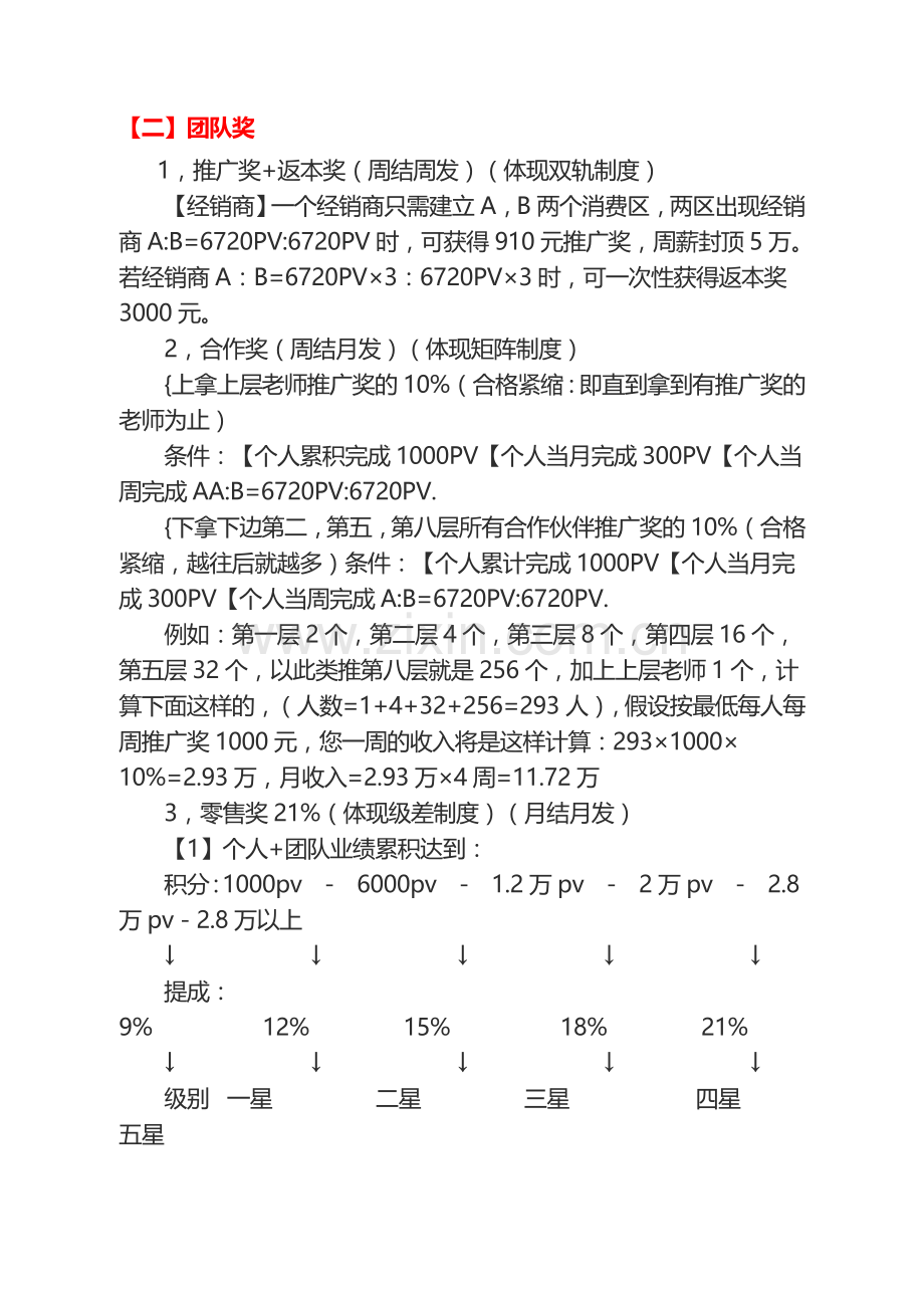 权健的奖金制度讲解.doc_第2页