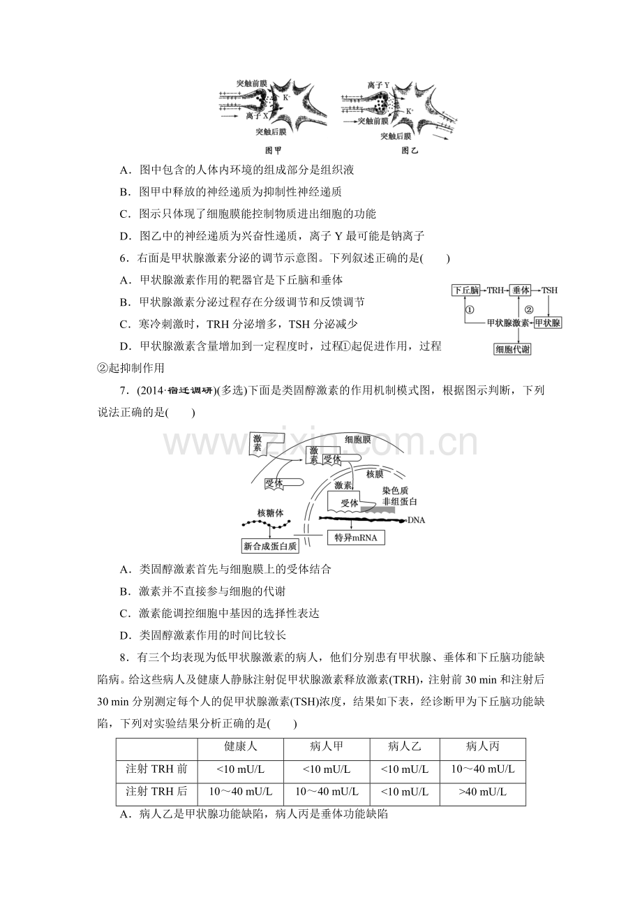2015届高考生物第二轮专题复习检测16.doc_第2页