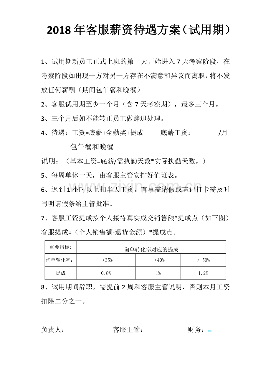 客服工资协议.docx_第1页