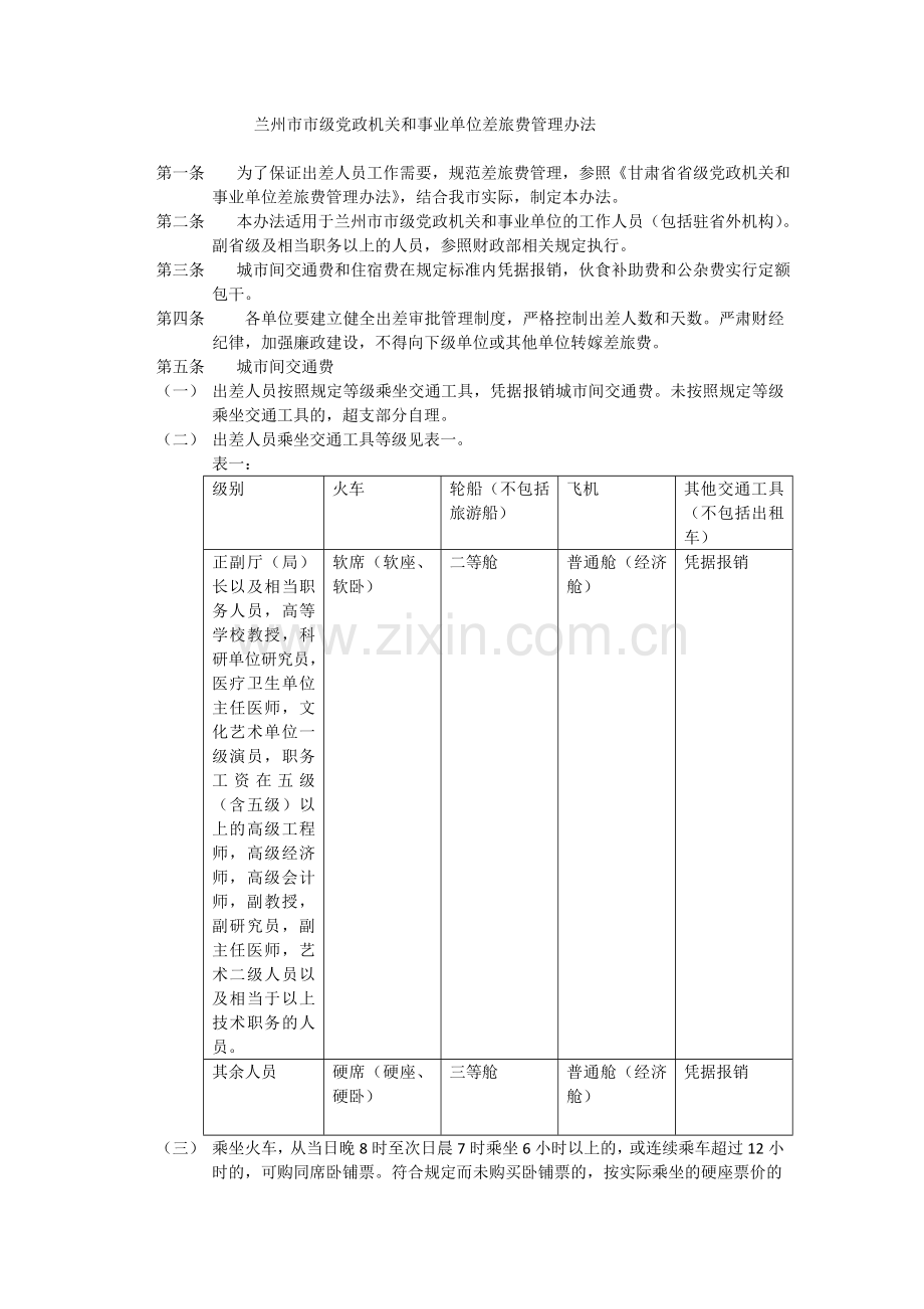 差旅费管理办法2011-166号兰财教(1).doc_第1页
