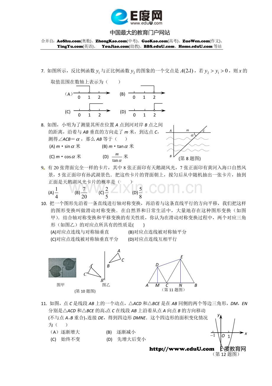 2010年东营中考数学试题及答案.doc_第2页