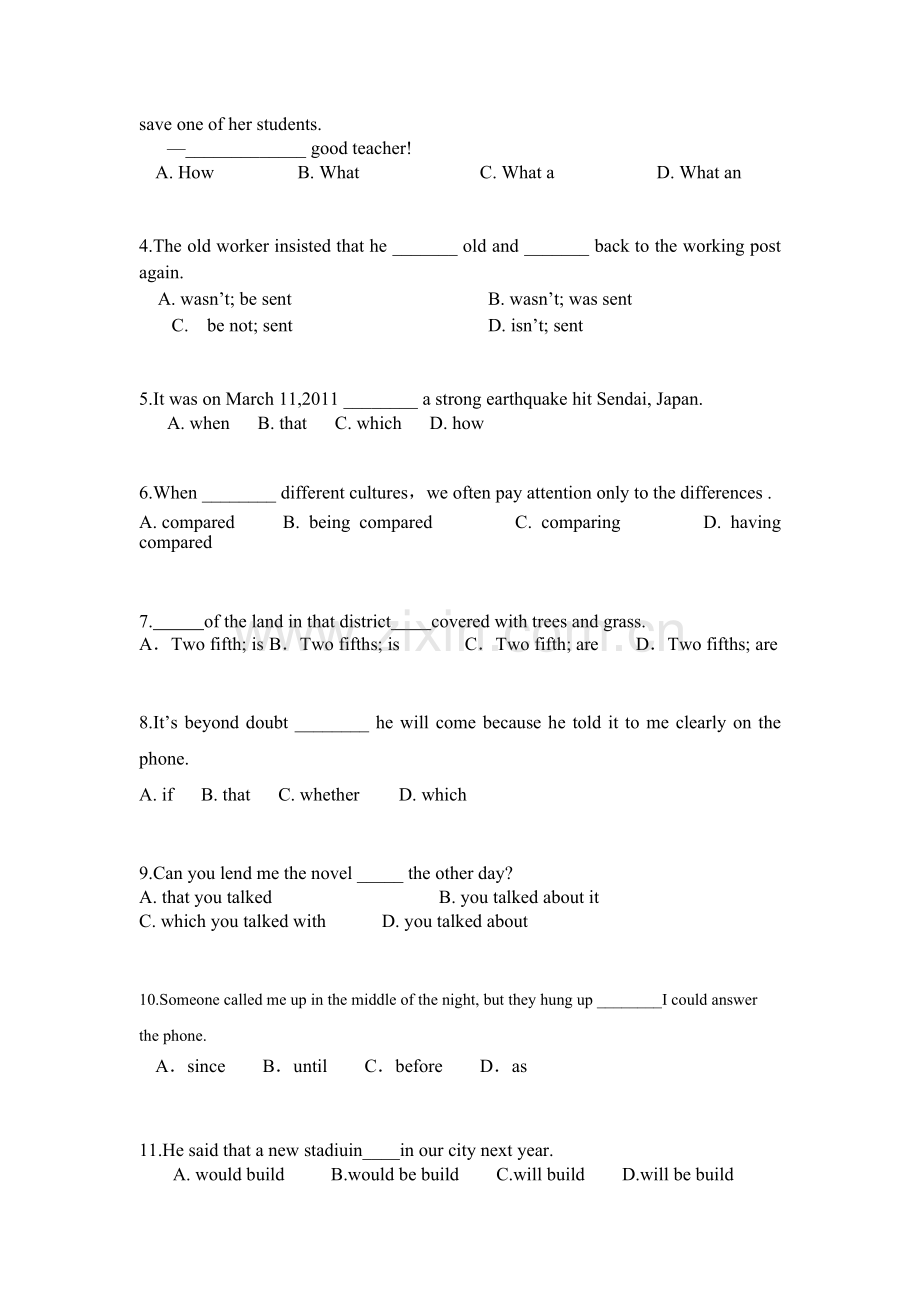 高一英语上册寒假练习题20.doc_第2页
