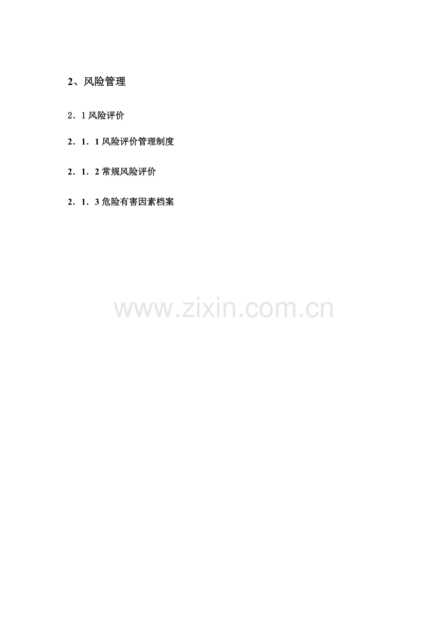 风险管理目录.doc_第2页