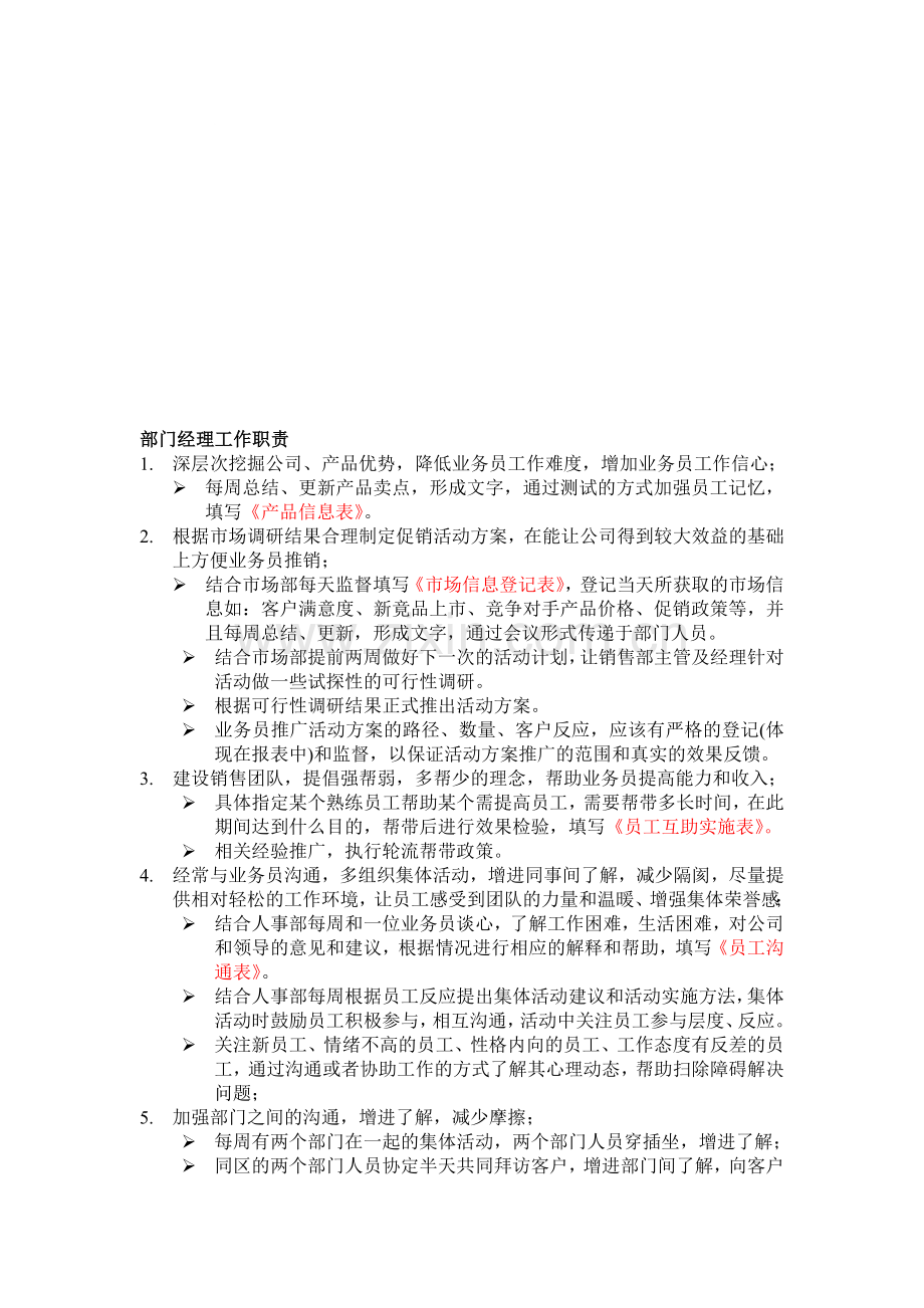烟酒销售行业销售部岗位职责.doc_第1页