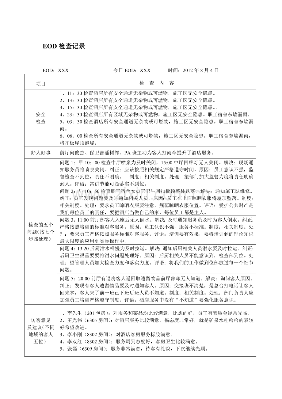 酒店EOD总值制度.doc_第1页