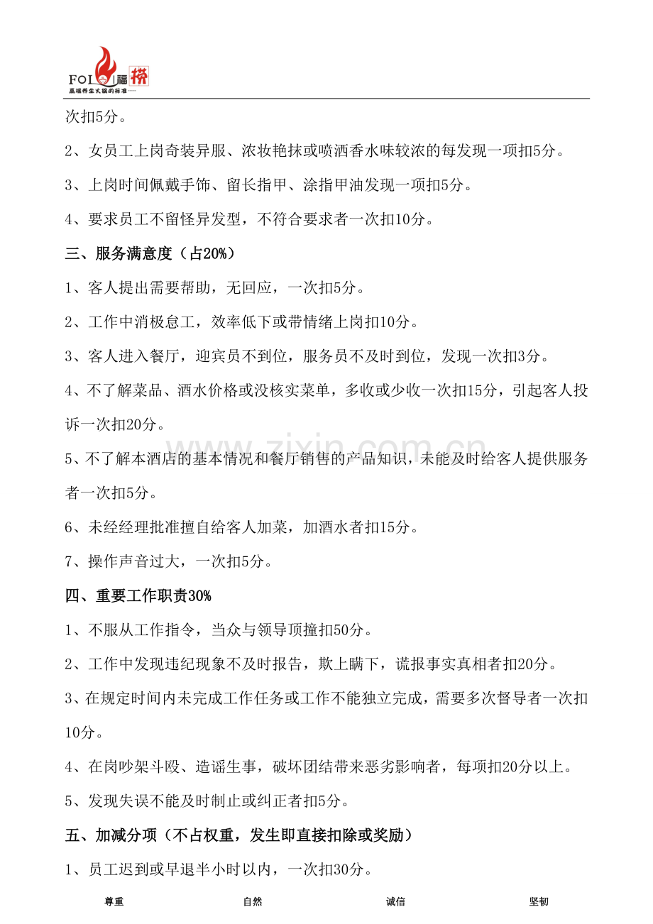 服务员工资考核标准..doc_第2页