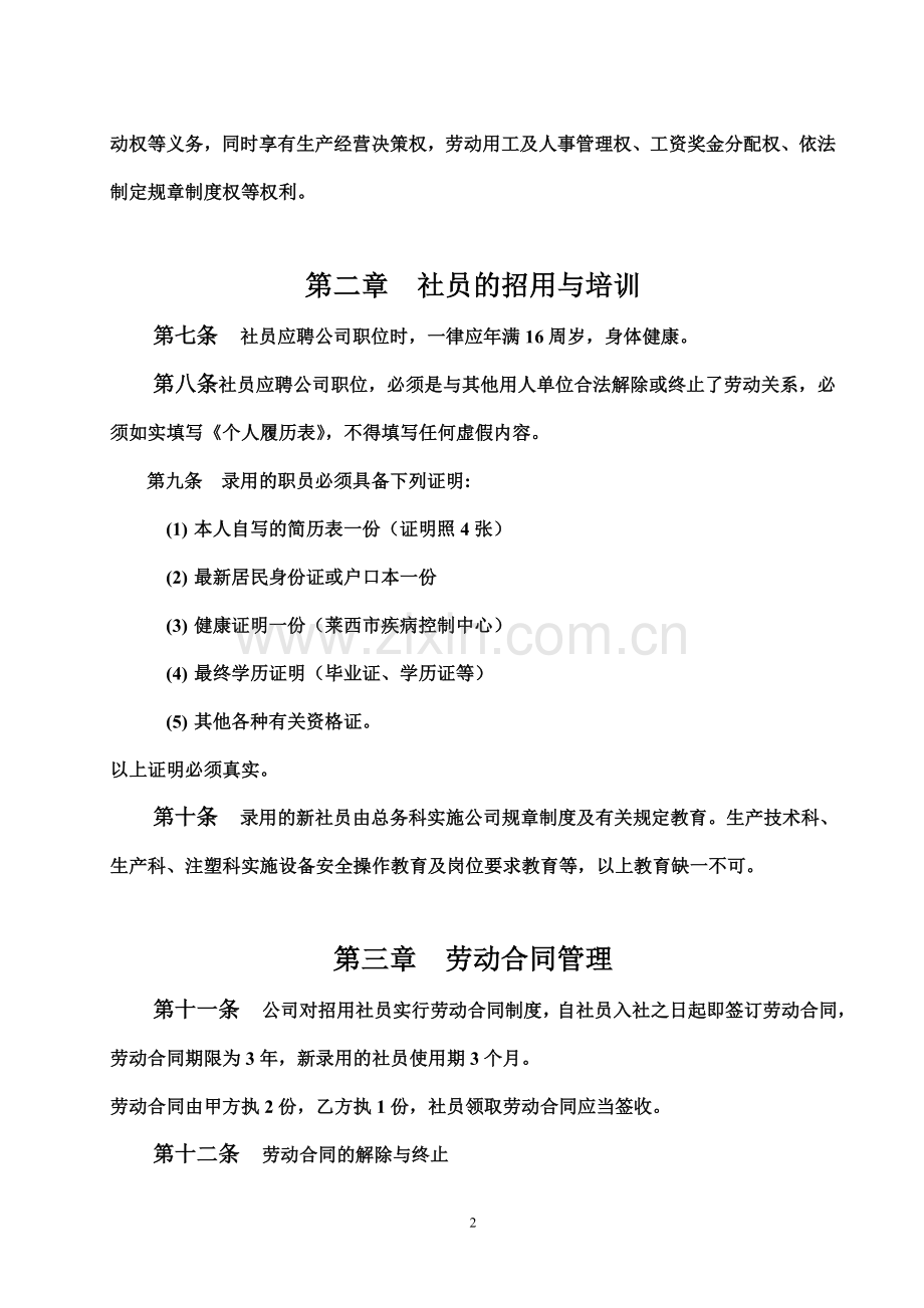公司规章制度166540.doc_第2页