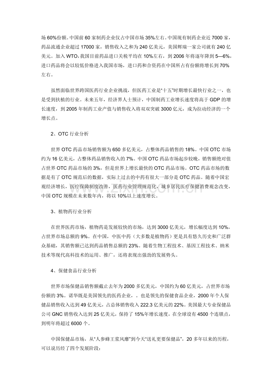 医药保健品畅想.doc_第2页