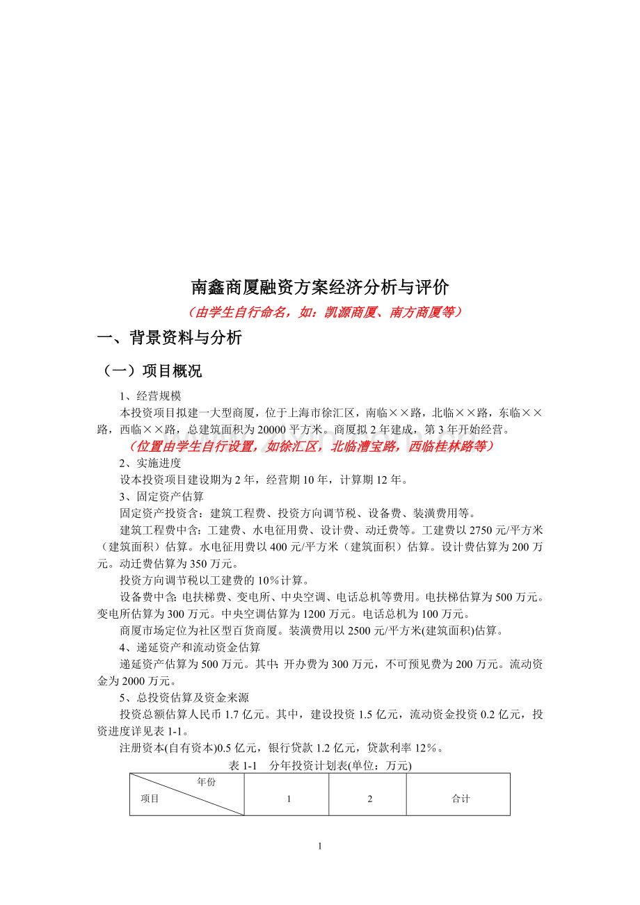 融资设计范本.doc_第2页