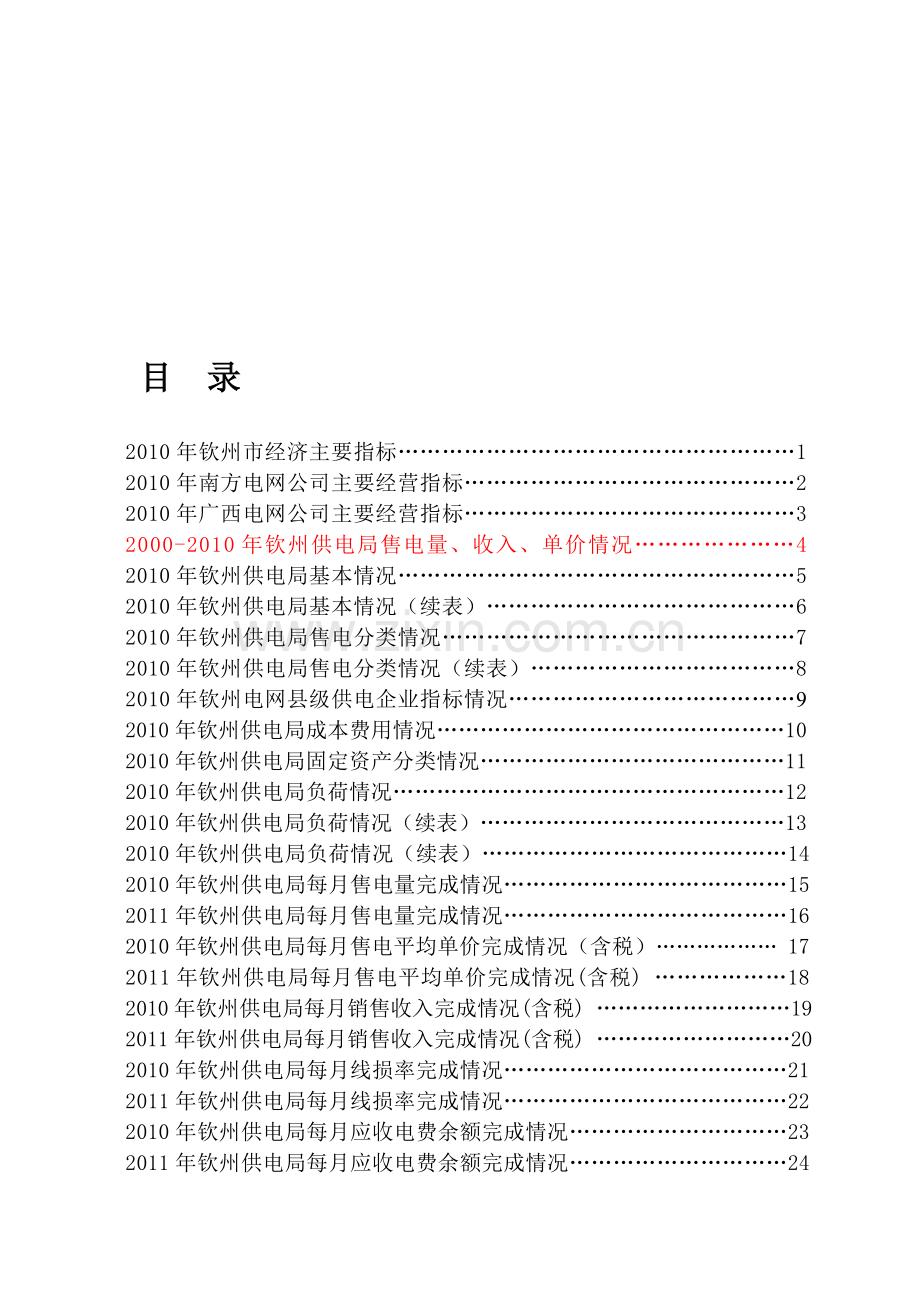 2010年主要经营指标(稿1).doc_第1页