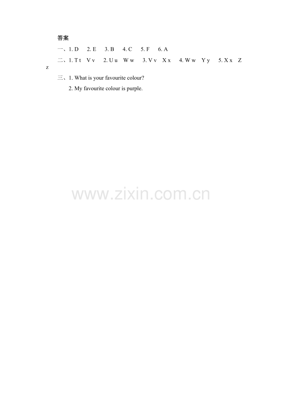 三年级英语Jenny-s-favourite-colour练习题.doc_第2页