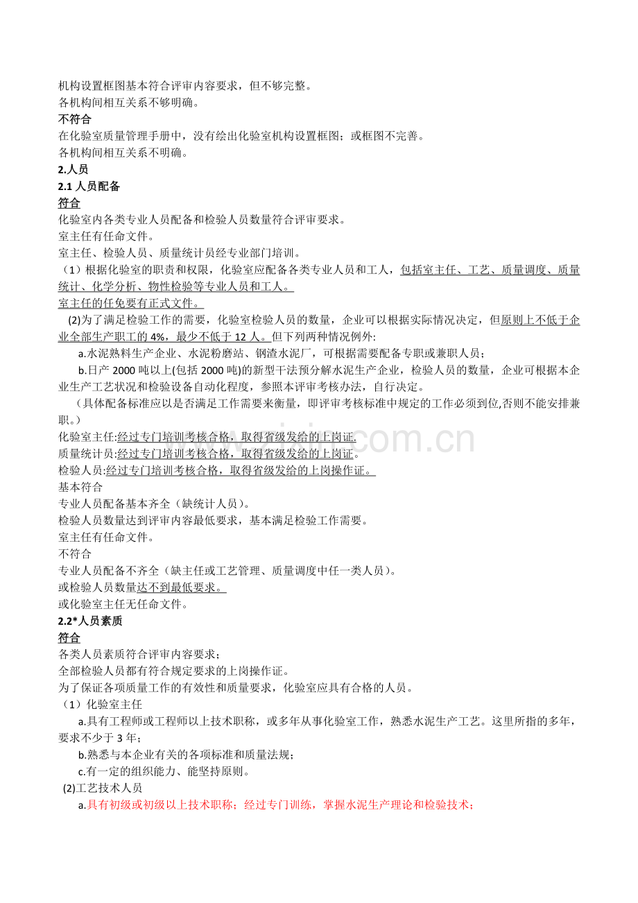 水泥企业化验室合格证评审考核..doc_第2页