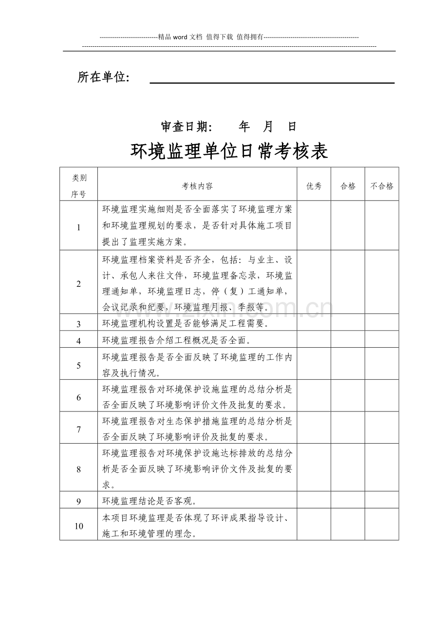 建设项目环境监理持证单位(日常考核)..doc_第2页