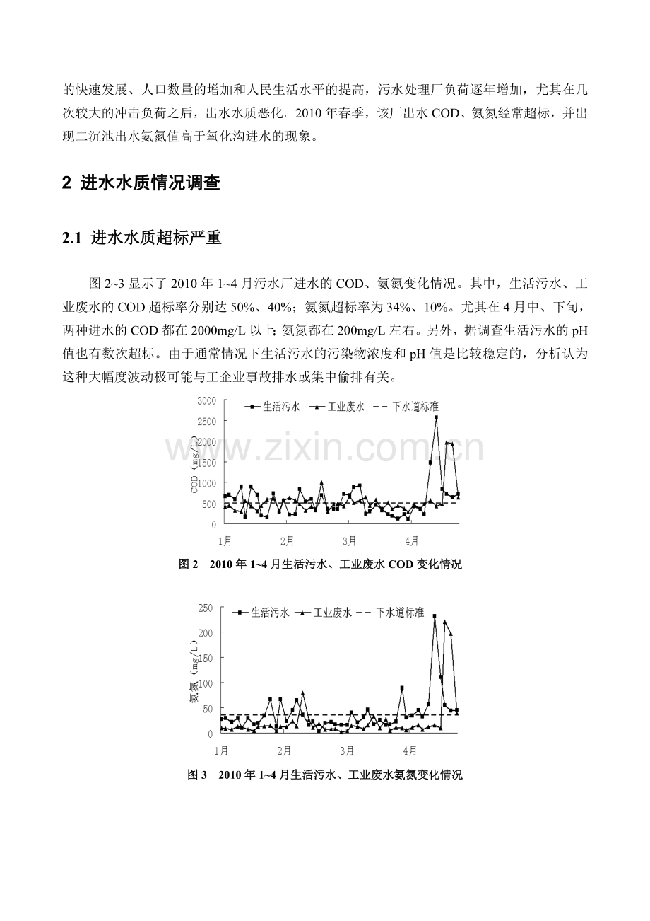 华北某污水处理厂出水水质超标原因分析与对策-终稿2.doc_第2页