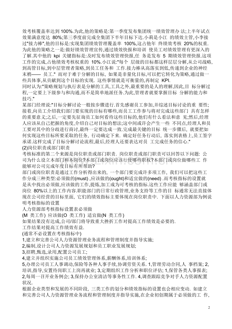 绩效考核制度(贝蓉公司)..doc_第2页