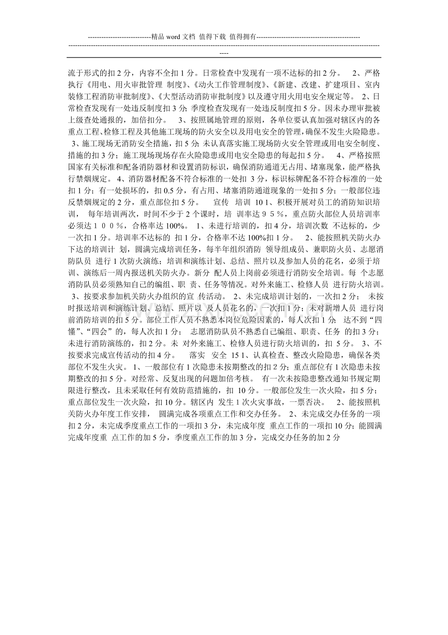 消防安全管理考核细则..doc_第2页