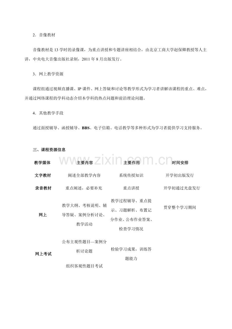 审计学课程教学实施细则.doc_第2页