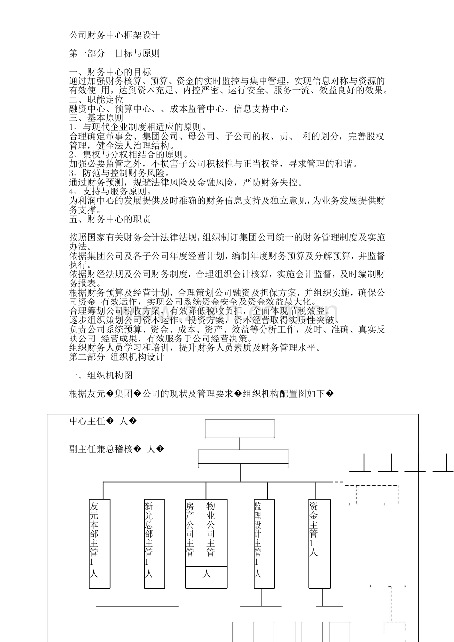 集团公司财务中心管理.doc_第1页