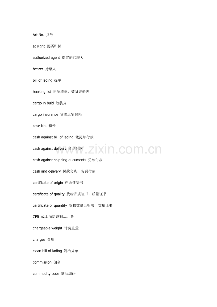 报关常用英语大全.doc_第2页